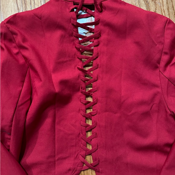 Red blazer - Picture 2 of 4